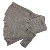 Antrasit Unisex Triko Kesik Eldiven Antrasit Tek Ebat - 10