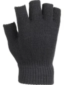 Antrasit Unisex Triko Kesik Eldiven Siyah Tek Ebat - 4