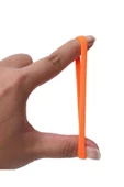 Fosfor Renkli Lastik Toka 12 Adet  Karışık Tek Ebat - 2