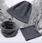 Erkek Polar Boyunluk Bere Antrasit - 6