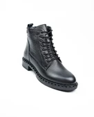 PEPİTA 8495 TOPUKLU FERMUAR VE BAĞCIKLI DERİ KADIN BOT thumbnail 1