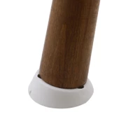 Mobilya Masa Sehpa Ayağı Bağlantı Aparatı Açılı Dereceli Ayak Tabanı Beyaz (10 ADET) - 4