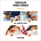 Worx Wx746.9 Makerx 20Volt Profesyonel Sıcak Mum Silikon Tabancası + 10 Silikon (Akü Dahil Değildir) - 11