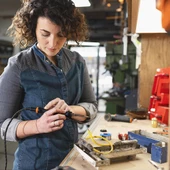 Worx Wx744.9 Makerx 20Volt Profesyonel Dijital Lehim Tabancası + 12 Aksesuar (Akü Dahil Değildir) - 9