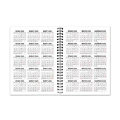 Tarihli Ajanda - Haftalık Planlayıcı (Sümen) - A5 Boy Kraft Kapak - 4