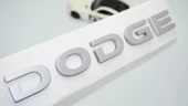 DK Tuning Dodge Bagaj Gri ABS 3M 3D Yazı Logo Amblem - 1