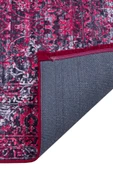 Eskitme Desenli Dokuma Taban Dijital Baskılı Halı  KIRMIZI 120X180 - 6