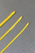 14 Ayar Altın Balık Sırtı Ezme Bileklik 2 mm - 6