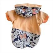 Minnie Pink Sweatshirt Köpek Kıyafeti Köpek Elbisesi - 6