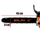 Solax 5900 Benzinli Hızar Ağaç Kesme Motoru 3.2 Hp  55 CC 18" thumbnail 3