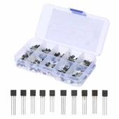 200 Adet Transistör Seti Kutulu 10 Tip Npn Pnp To-92 Bc327 Bc337 Bc517 Bc547 Bc548 Bc549 Bc550 - 6