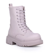 Ghattix Şanzeli 2 Kışlık Kaymaz Taban Kadın Düz Bot - 1