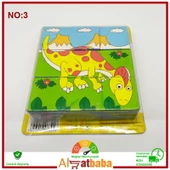 Ahşap 9 Parça  Yapboz Küp Puzzle - 6