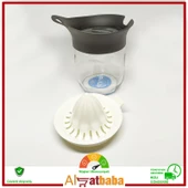 Hane HN 1901 Cam Hazneli Limon Narenciye Portakal Sıkacağı 300 Cc - 7
