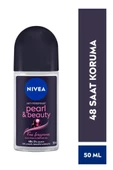 Nivea Deo Roll-on Bayan Pearl Beauty Black 50ml - 1