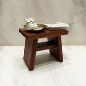 Shark Anatolia Maun Ahşap Banyo Taburesi Oturak - 6