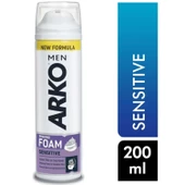 Arko Men Sensitive Hassas Cilt Tıraş Köpüğü 200 ml - 2