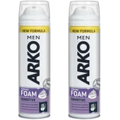 Arko Men Sensitive Hassas Cilt Tıraş Köpüğü 200 ml 2 ADET - 1