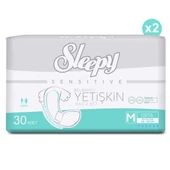 2'li Sleepy Medium Yetişkin Hasta Bezi 30x2 (60 Adet) - 2