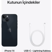 Apple iPhone 14 128 GB Siyah Cep Telefonu (Apple Türkiye Garantili) - 4