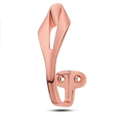 Orchid Vestiyer Duvar Askısı Metal Dolap Elbise Askılığı Bakır Askı - 1