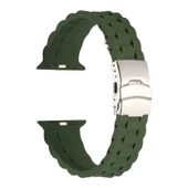 Vendas Apple Watch 42mm Uyumlu Kademe Ayarlı Silikon Kordon - 6
