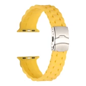 Vendas Apple Watch 42mm Uyumlu Kademe Ayarlı Silikon Kordon - 10