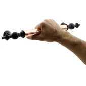 Osmanlı Sürgülü Kapı Çekme Kolu Tutma Kulpu Kulbu Çelik Dış Kapı Tutamağı Kol Bakır Siyah 30 Cm thumbnail 2