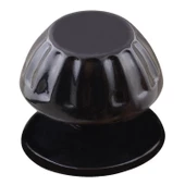 Papatya Kapı Tokmağı Kapı Topuzu Babası Kolu Siyah Metal Tokmak (10 ADET) thumbnail 2