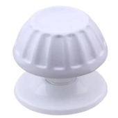 Papatya Kapı Tokmağı Kapı Topuzu Babası Kolu Beyaz Metal Tokmak (10 ADET) thumbnail 8