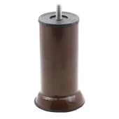 Mobilya Kanepe Baza Yatak Koltuk Destek Yükseltme Ayağı M8 Kahve Metal Ayakları 12 Cm 5 Adet - 3