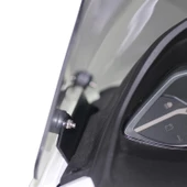 GP Kompozit Honda PCX 125 2021-2024 Uyumlu Ön Tur Camı Şeffaf - 5