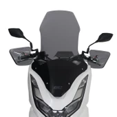 GP Kompozit Honda PCX 125 2021-2024 Uyumlu Ön Tur Camı Şeffaf - 2