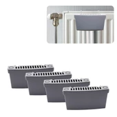 Urve Parfümlü Nemlendirici Kalorifer Petek Suluğu 4 Lü Gri - 1