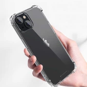 Vendas iPhone 14 Uyumlu ( iPhone 14 ) Wall Serisi Airbag Köşeli Nitro Anti-Shock Silikon Kılıf - 8