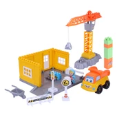 Ogi Mogi Toys İnşaat Bloklar ve Vinç 44 Parça - 1