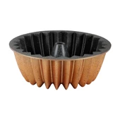 Serenk Fun Cooking Yıldız Alüminyum Döküm Granit Kaplama Kek Kalıbı 26 cm Sarı - 1