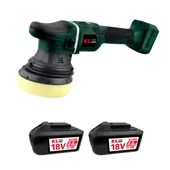 Klpro KLPS18B-80 18V/8.0AH Li-Ion Çift Akülü Kömürsüz 125MM Profesyonel Polisaj Makinesi - 1