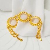 3 Çeyrek Altınlık 14 Ayar Bileklik thumbnail 3