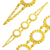 3 Çeyrek Altınlık 14 Ayar Bileklik thumbnail 1