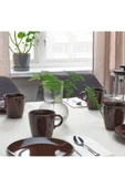IKEA Fargklar Kahve Çay Fincan Koyu Kahve Kupa 37 Cl 10 Cm - 4