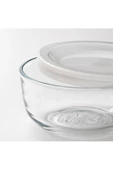 IKEA Bestamma Cam Saklama Kabı Seti - 3 Lü Set - Yuvarlak - 4