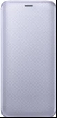 Samsung Galaxy J6 Flip Wallet Cover Kapaklı Cüzdan Kılıf, Mor EF-WJ600C - 1
