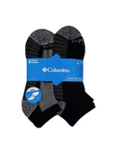 Columbia Athlecih Fashion NS With Pique Footbed Erkek Siyah 6lı Çorap C1181B - 1