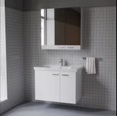 Eva 80 Cm Beyaz  Alt&Üst Hılton DolapN DOLAP - 1