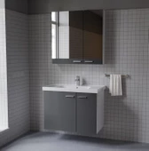 Eva 80 Cm Antrasıt Alt&Üst Hılton Dolap - 1