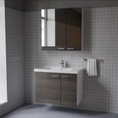 Eva 80 Cm Açık Mese Alt&Üst Hılton Dolap - 1