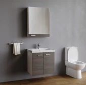 Eva 60 Cm Açık Mese Alt&Üst Hılton Dolap - 1