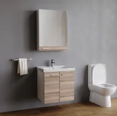 Eva 60 Cm Alıze Alt&Üst Hılton Dolap - 1