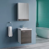 Eva 50 Cm Açık Mese Alt&Üst Hılton Dolap - 1